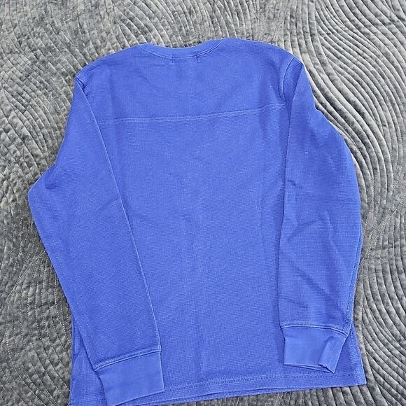 Polo Ralph Lauren Big Boy Blue Long Sleeve T-Shirt, Size L (14-16) - Picture 4 of 4